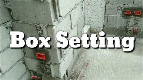 how to put electrical box in existng concrete site youtube.com|electrical box installation.